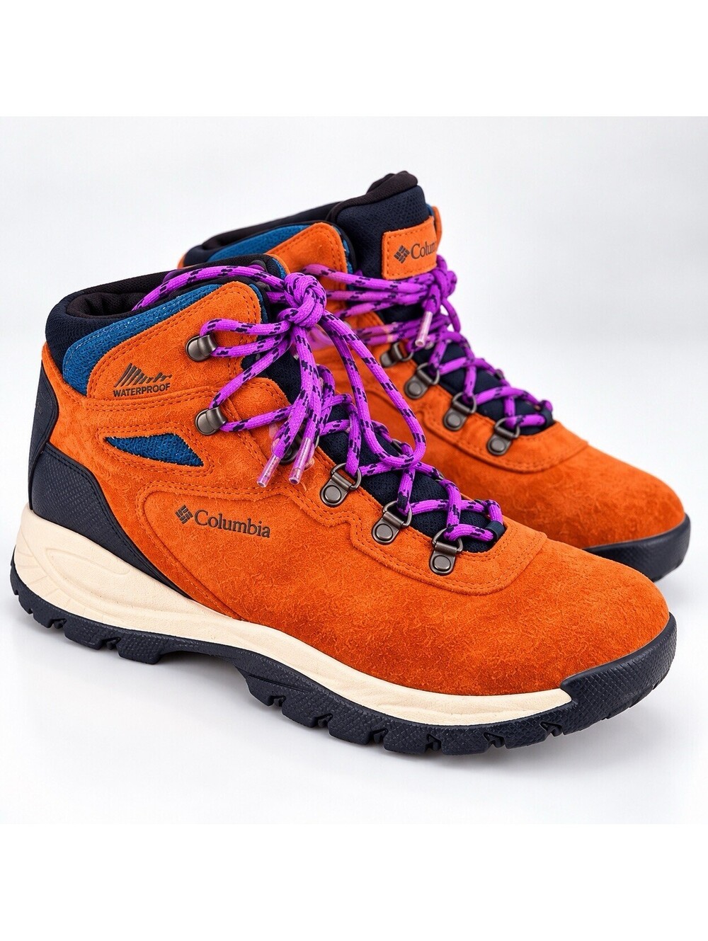 Columbia Newton Ridge Plus Waterproof Amped Women’s 9W Orange Suede Hiking Boots